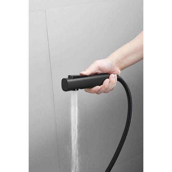 Набор для гигиенического душа Belz B55804-7 (со скрытой частью) чёрный матовый - фото 5