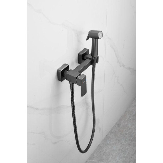 Набор для гигиенического душа Belz B55806-3, оружейная сталь - фото 3