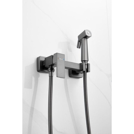 Набор для гигиенического душа Belz B55806-3, оружейная сталь - фото 20