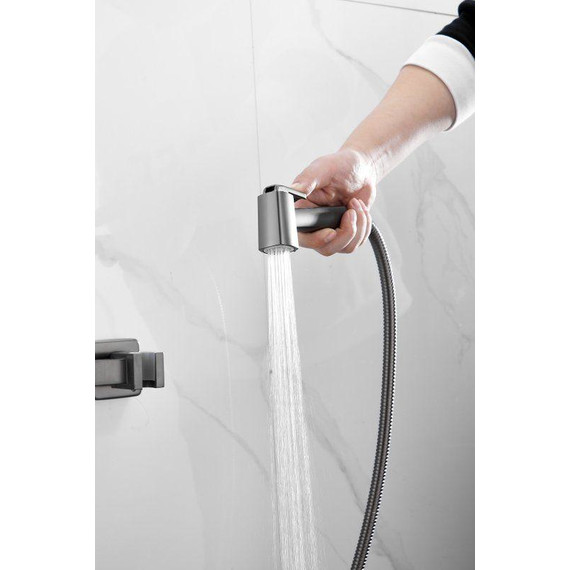 Набор для гигиенического душа Belz B55806-3, оружейная сталь - фото 10