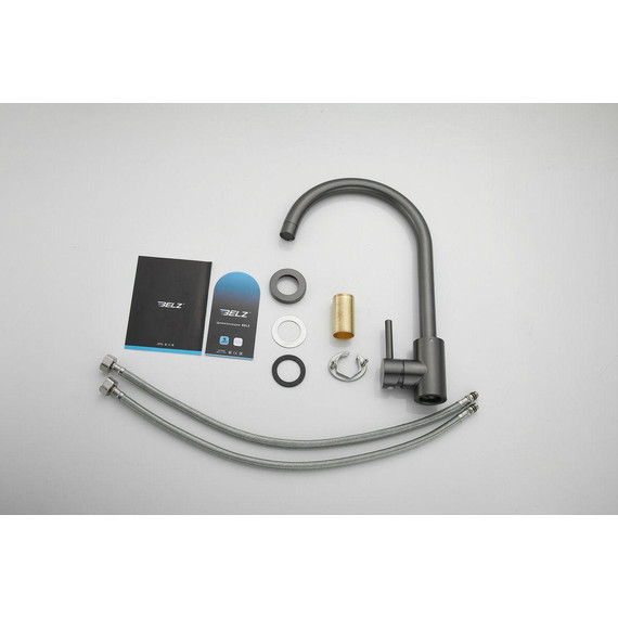 Смесители для кухни Belz B70810-3, оружейная сталь - фото 9