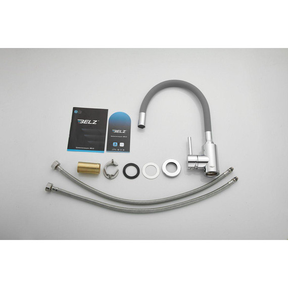 Смесители для кухни Belz B73809-3, хром/серый - фото 25