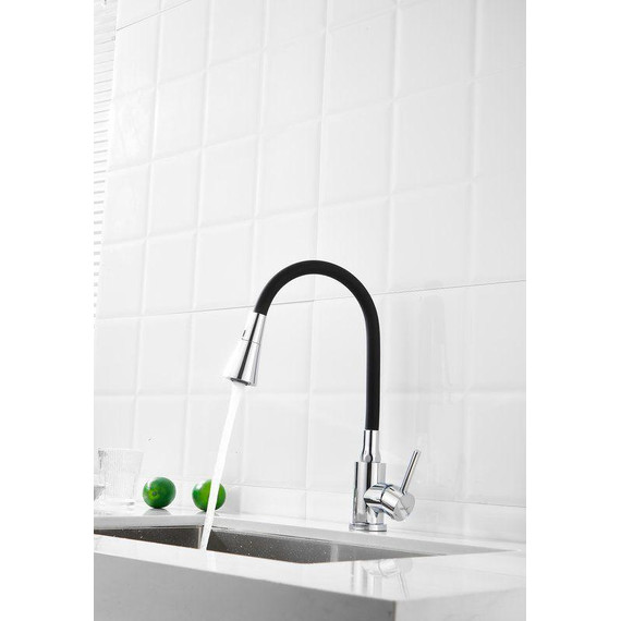 Смесители для кухни Belz B74809, хром/чёрный - фото 11