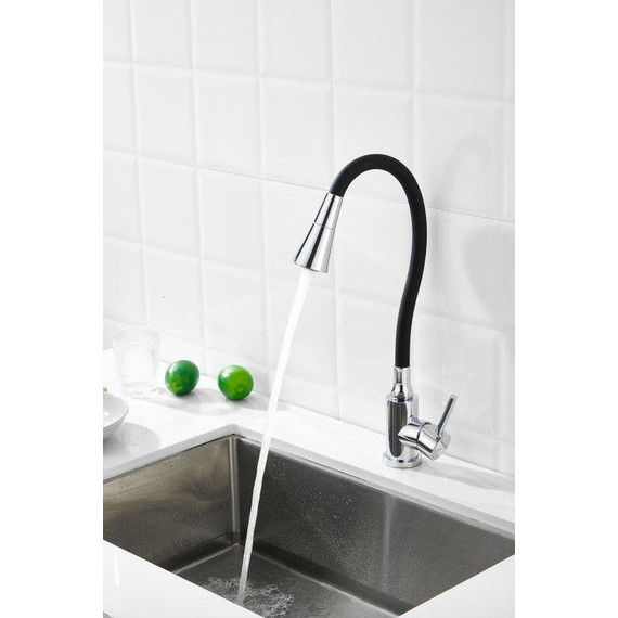 Смесители для кухни Belz B74809, хром/чёрный - фото 17