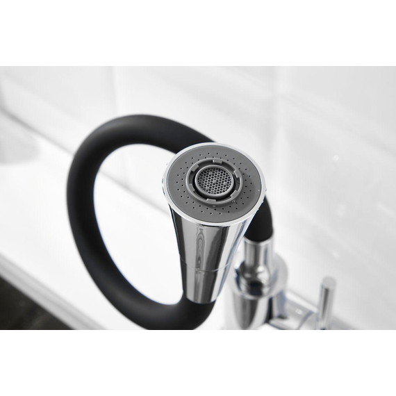 Смесители для кухни Belz B74809, хром/чёрный - фото 19