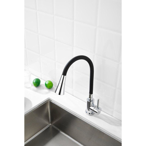 Смесители для кухни Belz B74809, хром/чёрный - фото 30