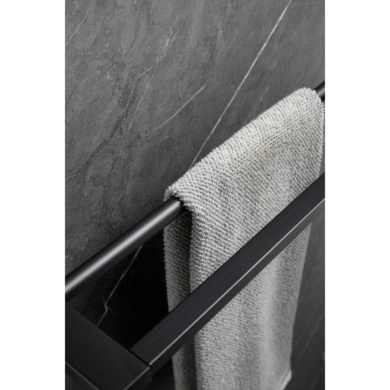 Полотенцедержатель Belz B90309, чёрный матовый - фото 18