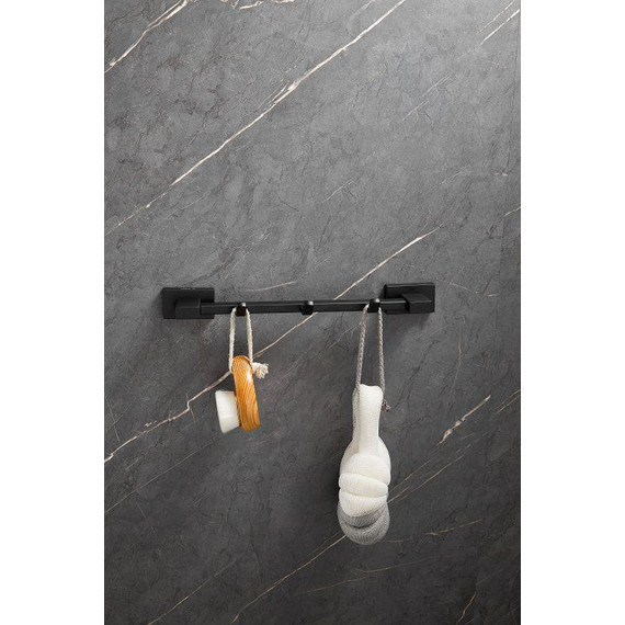 Набор крючков Belz B90315-3, чёрный матовый - фото 5