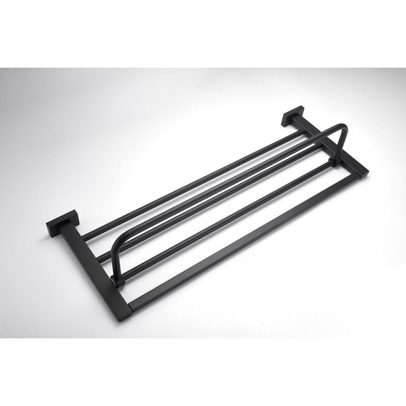 Полотенцедержатель Belz B90324, чёрный матовый - фото 8