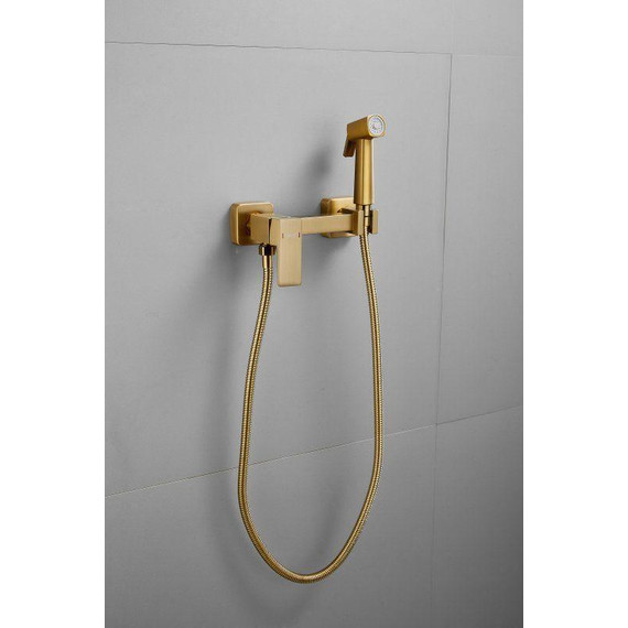 Набор для гигиенического душа Belz B55806-5, золото матовое - фото 5