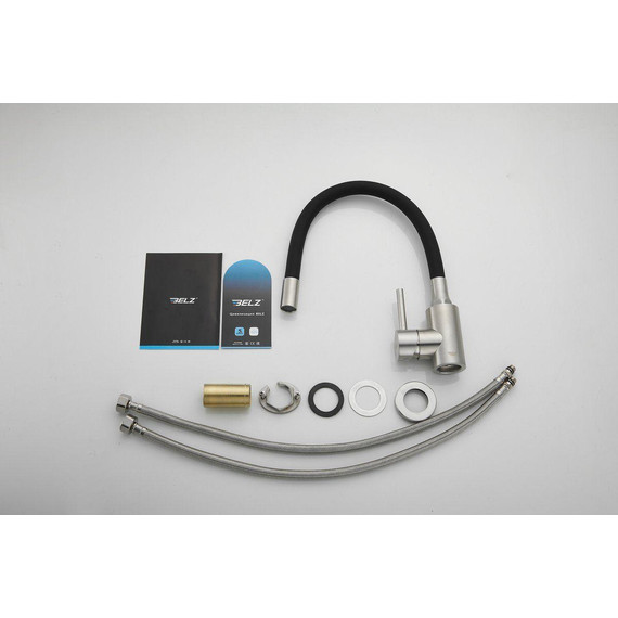 Смесители для кухни Belz B73809-1, сатин/чёрный - фото 26