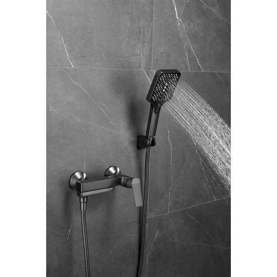 Смеситель для ванны Belz B60715-3, оружейная сталь - фото 23