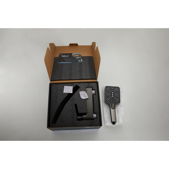 Смеситель для ванны Belz B60715-3, оружейная сталь - фото 48