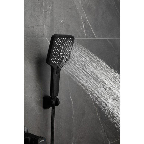 Смеситель для ванны Belz B60715-7, чёрный - фото 15