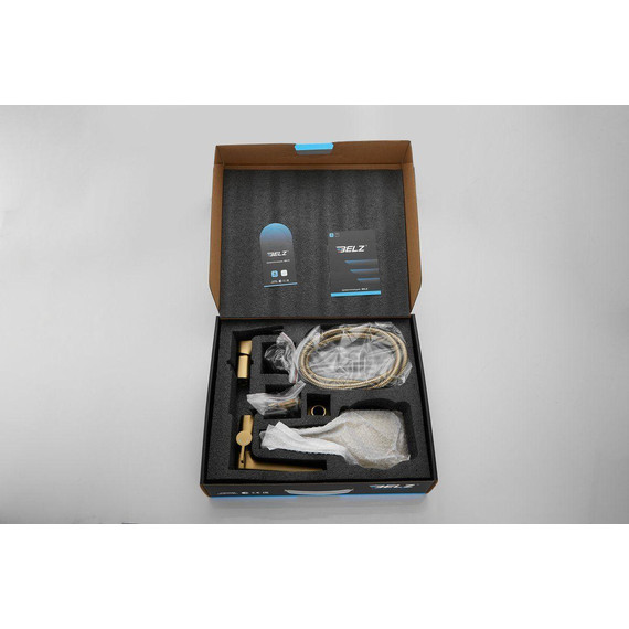 Смеситель для ванны Belz B66715-5, золото брашированное - фото 22