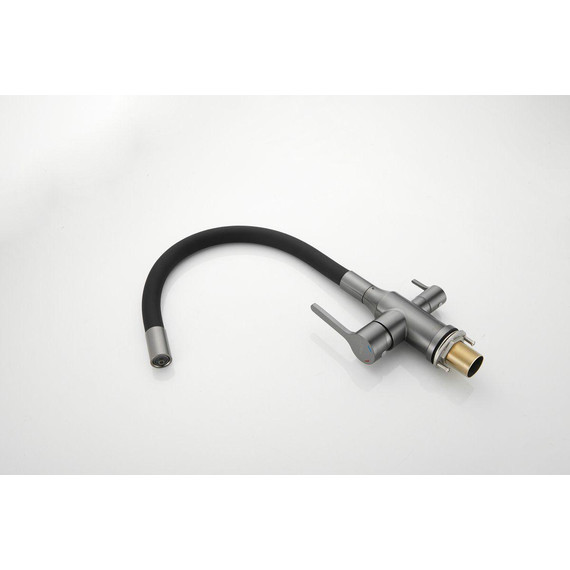 Смесители для кухни Belz B76814-3, оружейная сталь/чёрный - фото 31