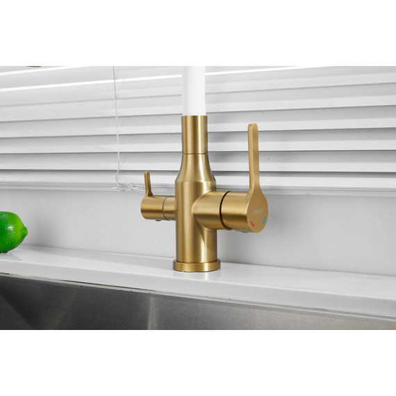 Смесители для кухни Belz B76814-5, золото/белый - фото 14