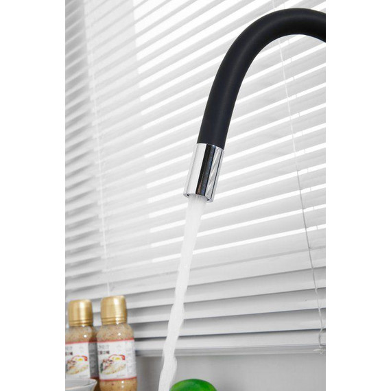 Смесители для кухни Belz B76814, хром/чёрный - фото 46