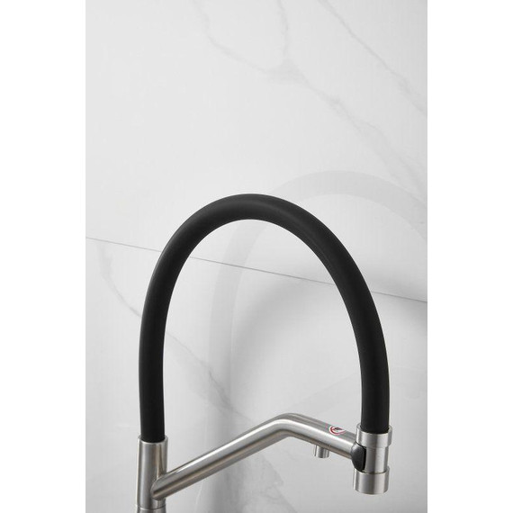 Смесители для кухни Belz B78815-1, сатин/чёрный - фото 11