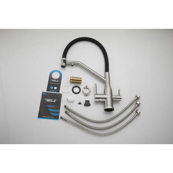 Смесители для кухни Belz B78815-1, сатин/чёрный - фото 22