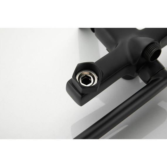 Смеситель для ванны Belz B22715-7, чёрный матовый - фото 10