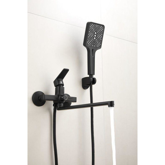 Смеситель для ванны Belz B22715-7, чёрный матовый - фото 32