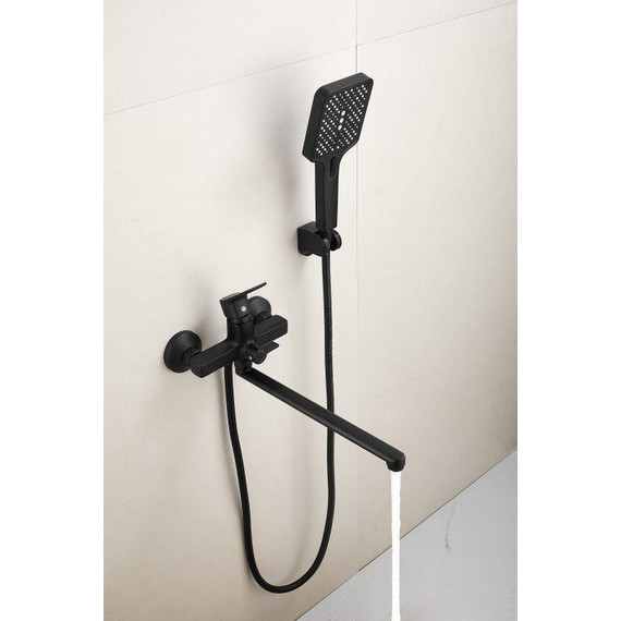 Смеситель для ванны Belz B22715-7, чёрный матовый - фото 7