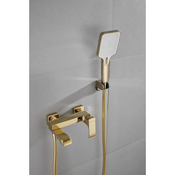 Смеситель для ванны Belz B60507-5, золото - фото 8