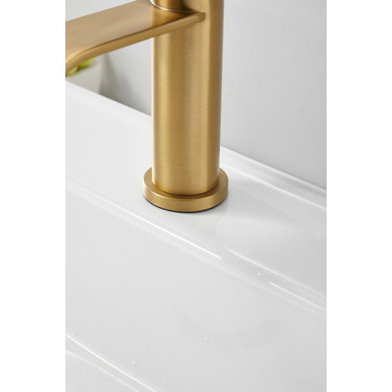 Смеситель для раковины Belz B10812-5, золото - фото 23