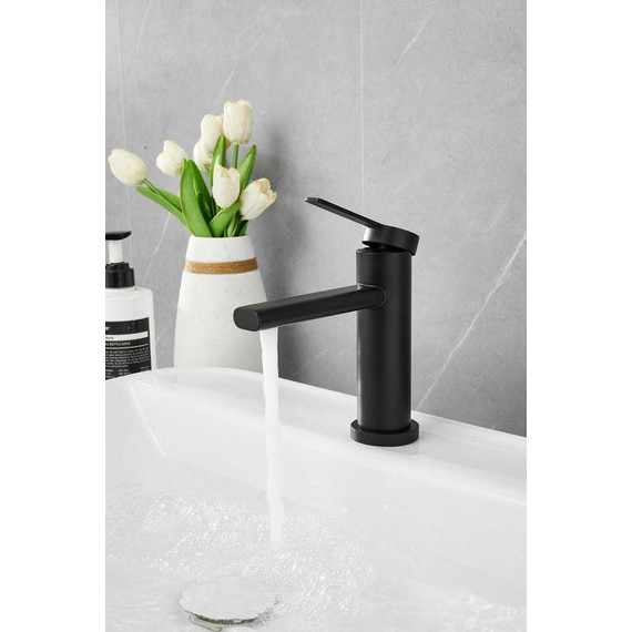 Смеситель для раковины Belz B10813-7, чёрный - фото 8