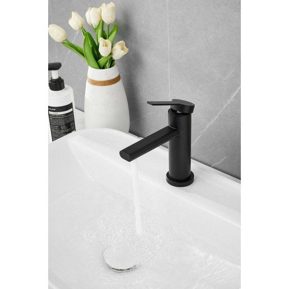 Смеситель для раковины Belz B10813-7, чёрный - фото 9