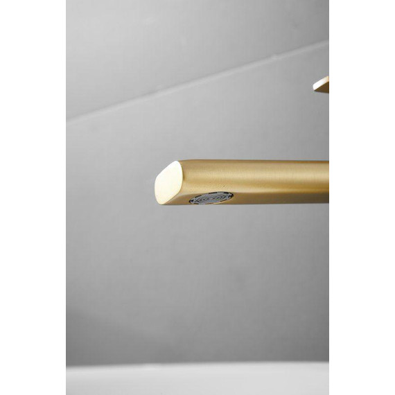 Смеситель для раковины высокий Belz B11813-5, золото брашированное - фото 17