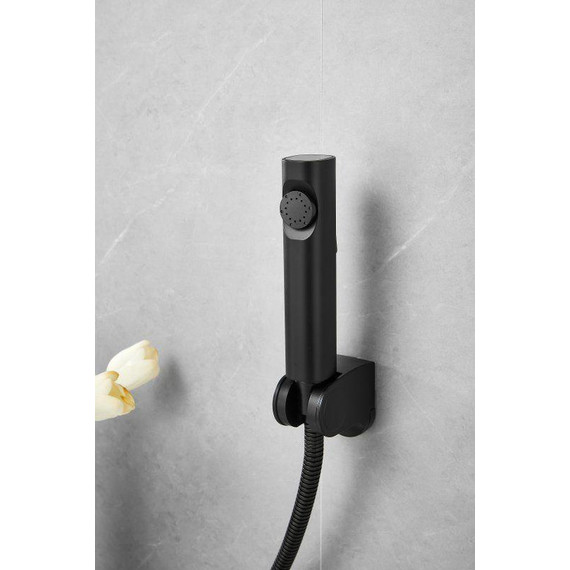 Смеситель для раковины с лейкой для биде Belz B12713-7, чёрный - фото 39