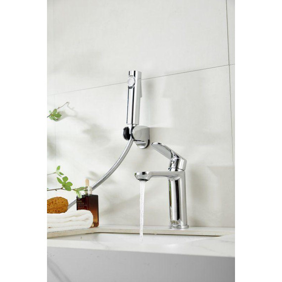 Смеситель для раковины с лейкой для биде Belz B12713 - фото 14