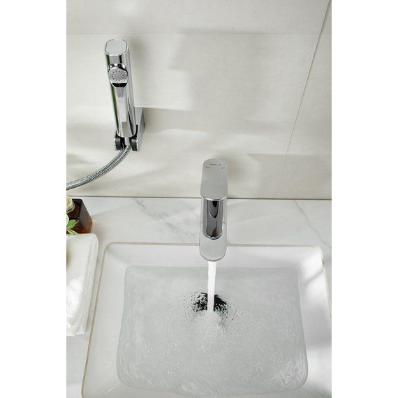 Смеситель для раковины с лейкой для биде Belz B12713 - фото 20