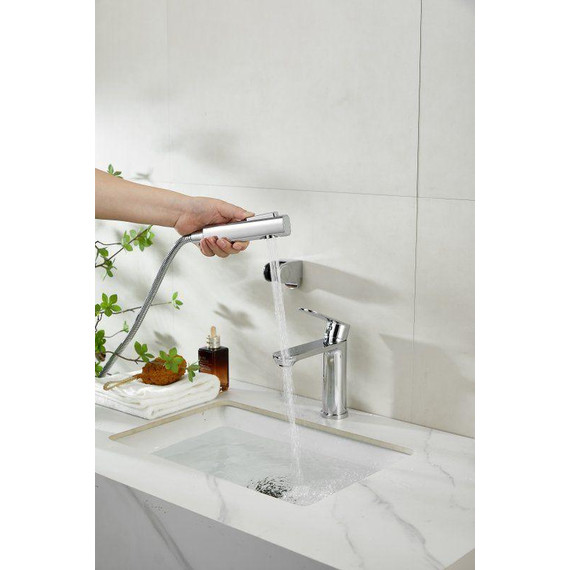 Смеситель для раковины с лейкой для биде Belz B12713 - фото 10