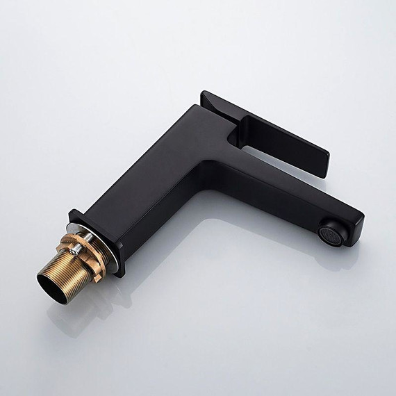 Смеситель для раковины Ledeme L1078B, чёрный - фото 2