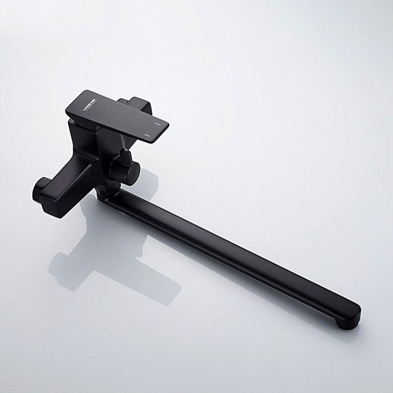 Смеситель для ванны Ledeme L2278B, чёрный - фото 4