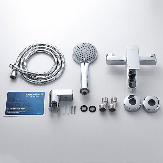 Смеситель для ванны Ledeme L3280 - фото 10