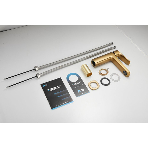 Смеситель для раковины Belz B10715-5, золото - фото 20