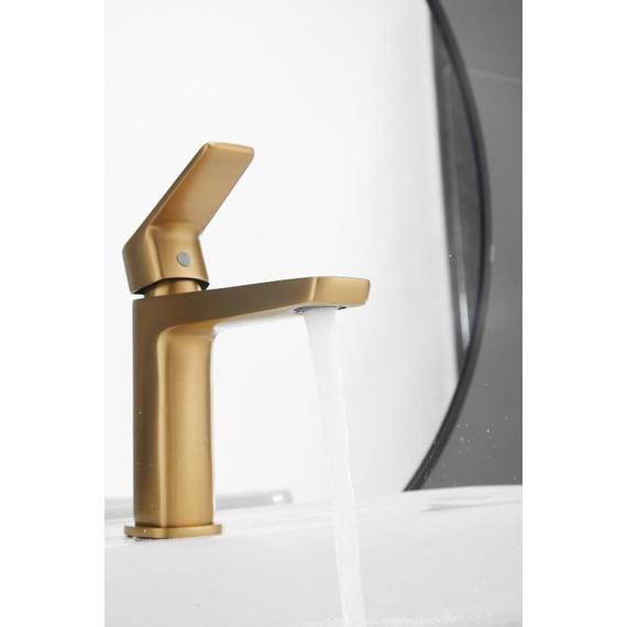 Смеситель для раковины Belz B10715-5, золото - фото 3