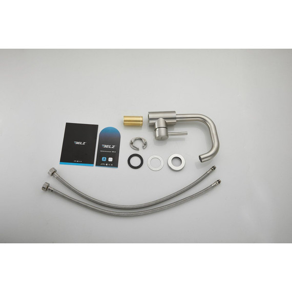 Смеситель для раковины Belz B10809-1, сатин - фото 27