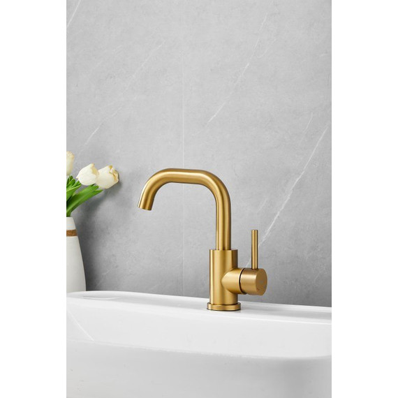 Смеситель для раковины Belz B10810-5, золото - фото 10