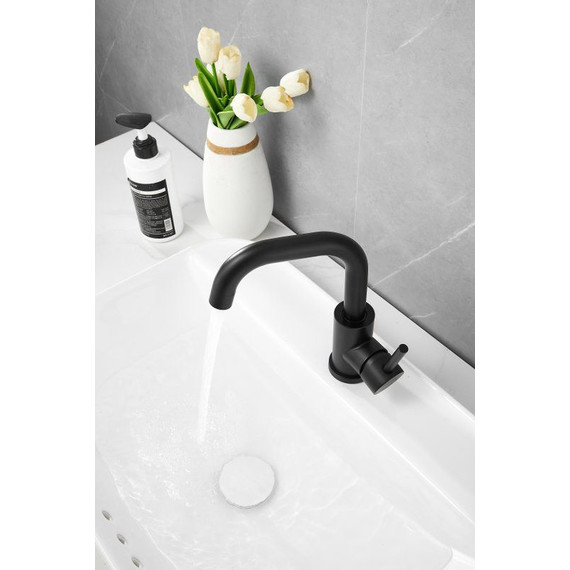 Смеситель для раковины Belz B10810-7, чёрный - фото 9