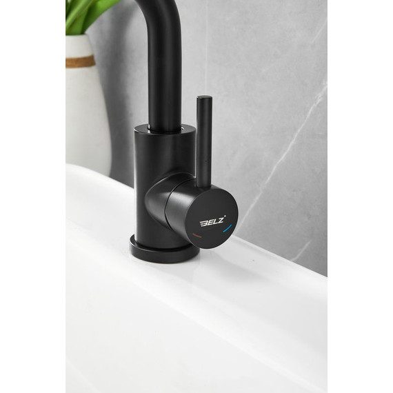 Смеситель для раковины Belz B10810-7, чёрный - фото 14