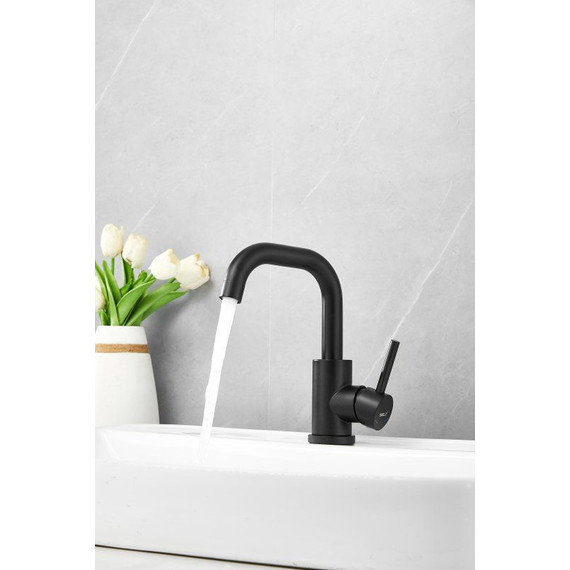 Смеситель для раковины Belz B10810-7, чёрный - фото 3