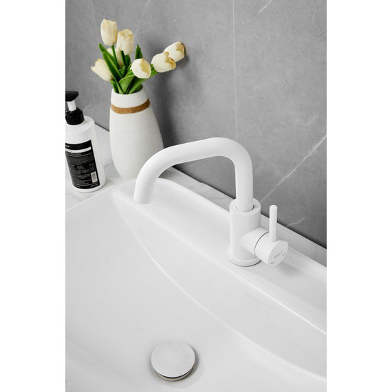 Смеситель для раковины Belz B10810-8, белый матовый - фото 5