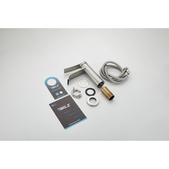 Смеситель для раковины Belz B10812-1, сатин - фото 20