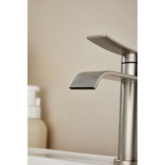 Смеситель для раковины Belz B10812-1, сатин - фото 9