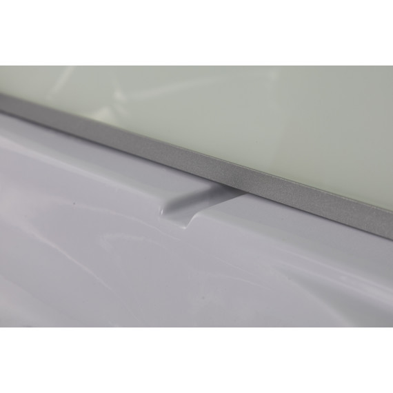 Душевая кабина Niagara Classic 80х80х215 см NG-2307-14G, высокий поддон (40см), стекло матовое, профиль серебро (безсиликоновая сборка) - фото 13